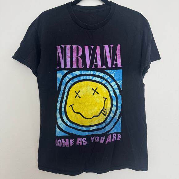 Nirvana 'Come As You Are' Band Tee - Picture 1 of 4